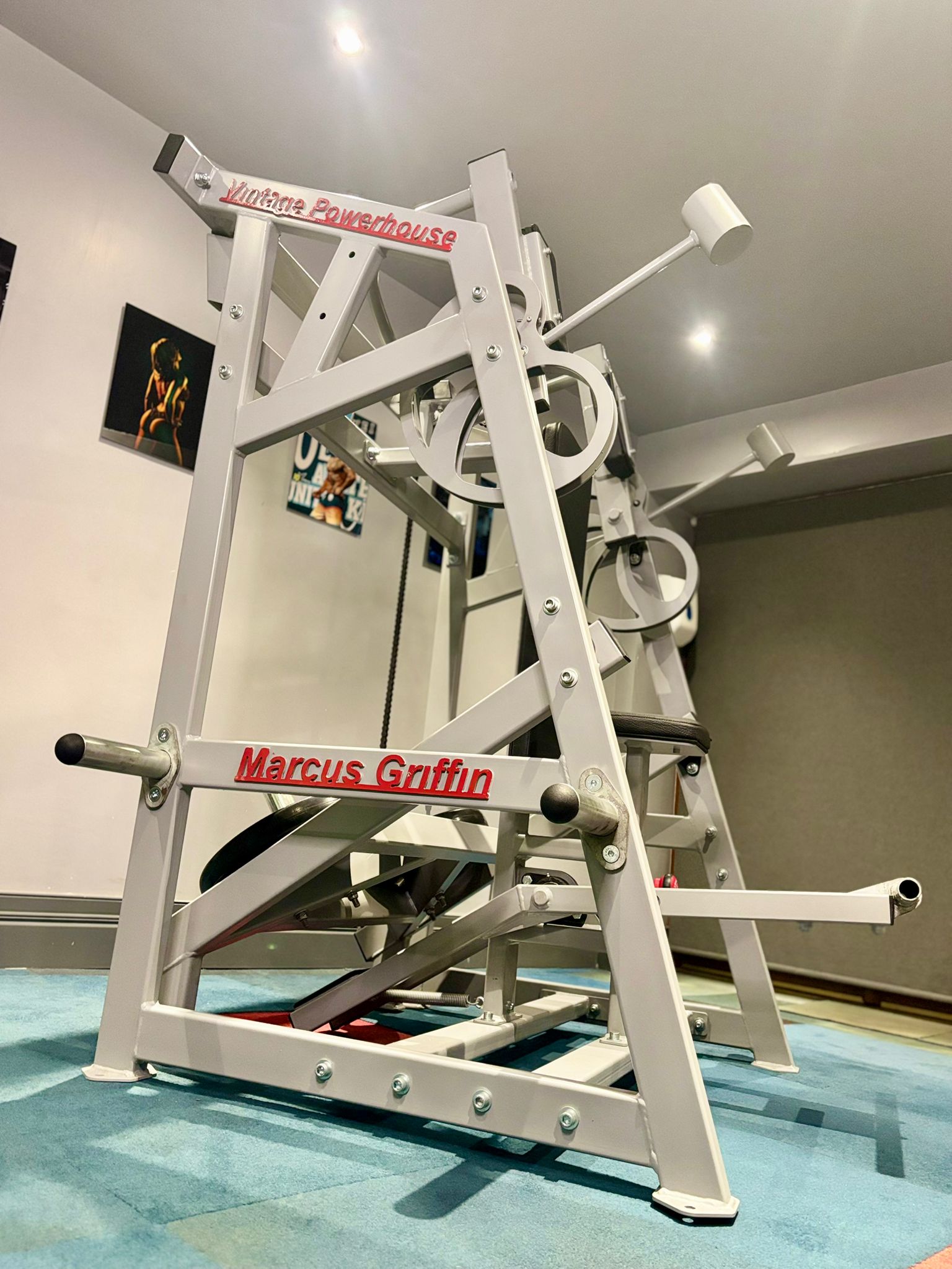 Vintage Powerhouse back machine - Commercial Gym Equipment Ireland