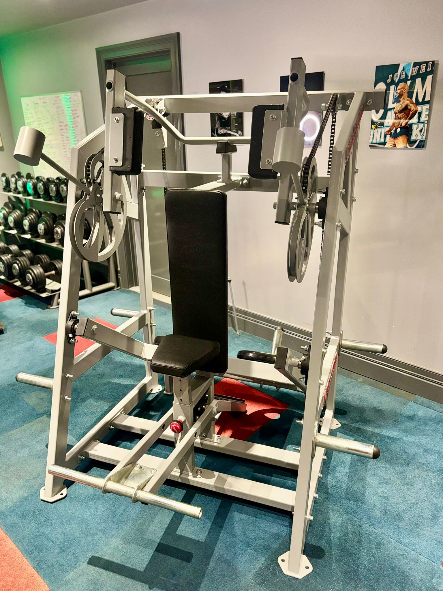 Machine detail, left angle