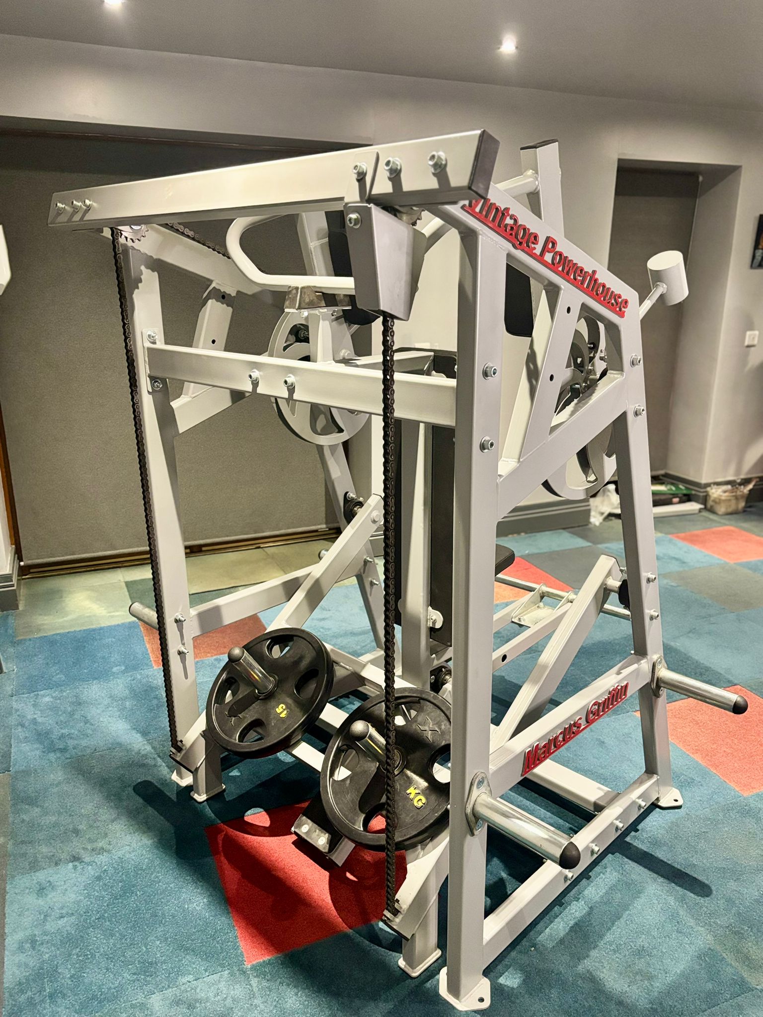 Machine detail, back