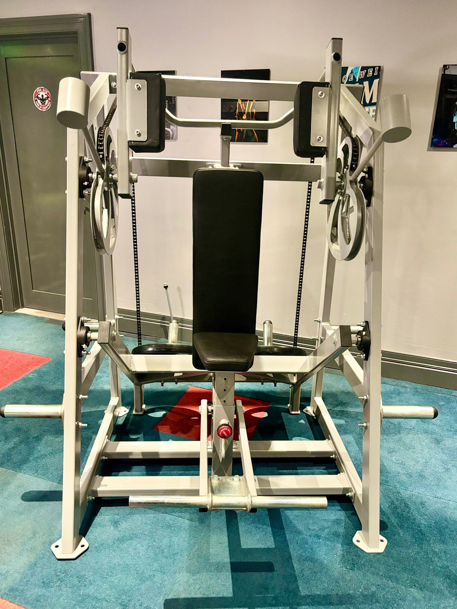 Machine detail, front